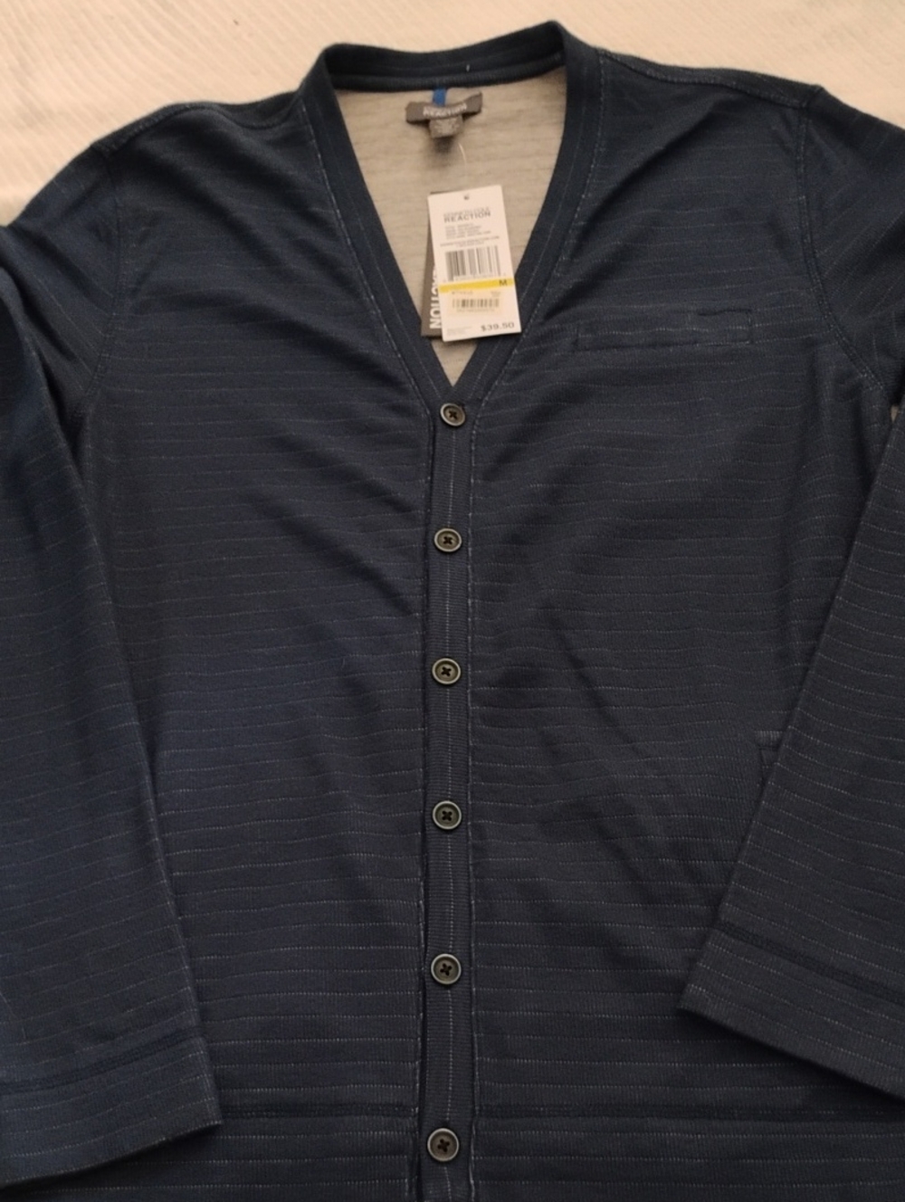 Kenneth Cole Reaction Men's Button Down Cardigan